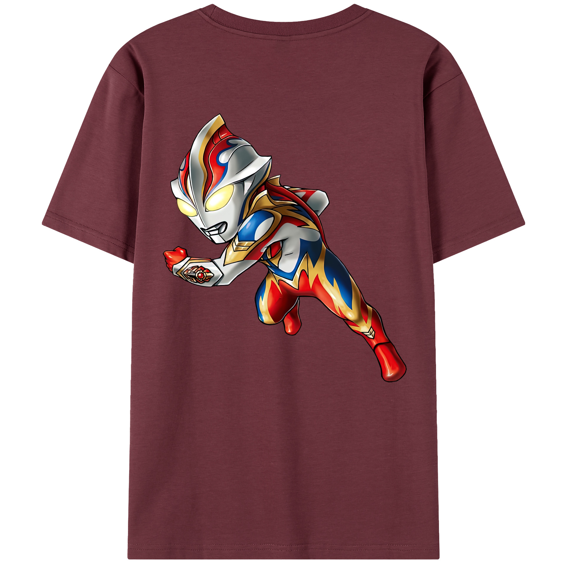 （画像用） ウルトラマン Ultraman 綿100％半袖Tシャツ（背面プリント）
